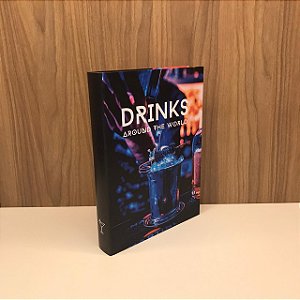CAIXA LIVRO  DRINKS GRANDE