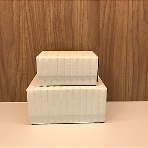 Caixa mdf com Revestimento em PU M e G