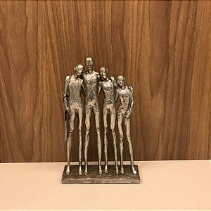 PEÇA DECORATIVA EM RESINA FAMILIA
