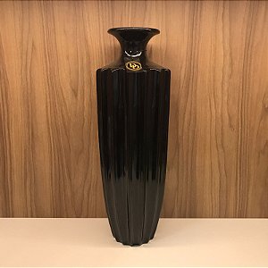 VASO ATLANTIC PRETO BRILHOSO  GRANDE