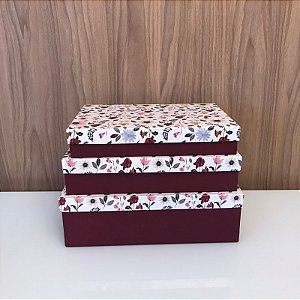 CAIXAS PARA PRESENTES RENTAGULAR BAXA .