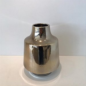 VASO NORDICO 1 PRATA FUME PEQUENO 24X29CM