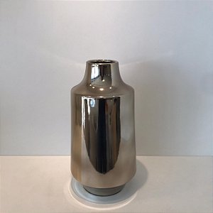 VASO NORDICO 1 PRATA FUME  GRANDE 34X19CM