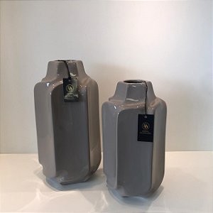 VASO ONDULADO FENDI G 39x21cm M 33x21cm