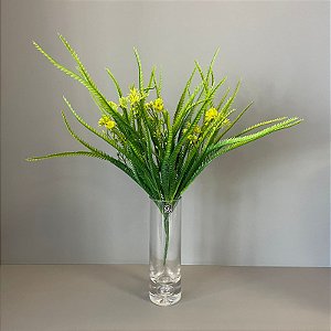 PICK VERDINHO COM FLORZINHAS AMARELAS 44CM