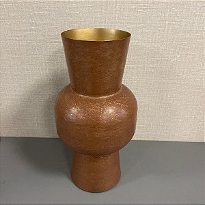 VASO METAL REDONDO DET FUNIL GRANDE