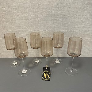 CONJUNTO COM 6 TAÇAS PARA VINHO TINTO 480ML