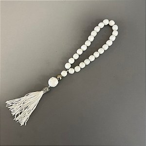 COLAR ACRILICO BRANCO PEQUENO