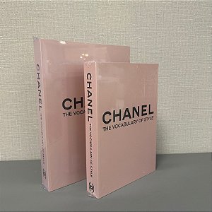Caixa Livro Chanel The Vocabulary G
