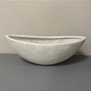 VASO DE CERAMICA BRANCO G
