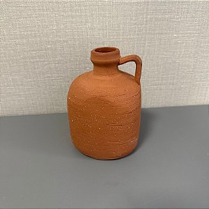 VASO EM CERAMICA TERRACOTA 17X12CM