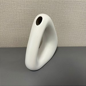 VASO DELTA BRANCO 26CM