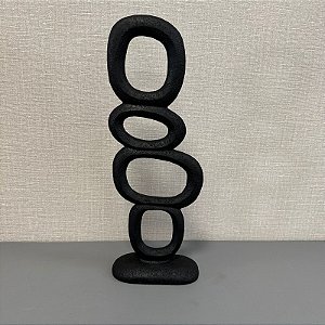 ESCULTURA GEOMETRICA EM RESINA