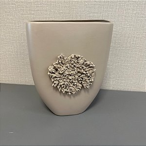 VASO FENDI COM CORAL 30CM