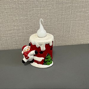 BONECO DE NEVE COM LUZ