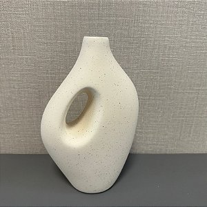 VASO MODERNO OFF WHITE