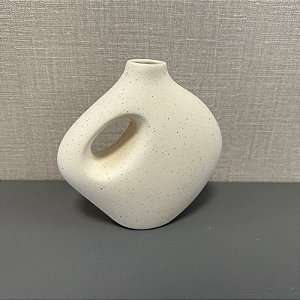 VASO MODERNO OFF WHITE