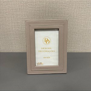 PORTA RETRATO EM MDF REVESTIDO COM PU 10X15CM