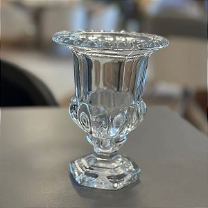 Vaso Taça em Cristal 15x12cm