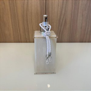 Porta Sabonete Advance em Acrilico Travertinho 20x8cm