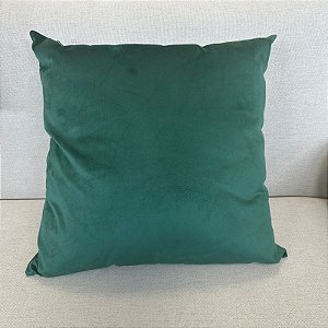 ALMOFADA SOFT LISO VERDE 52X52CM