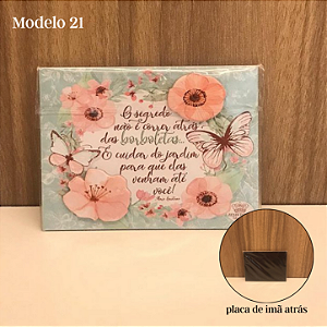 Plaquinha Imã com Frases Diversas modelos 21 ao 44
