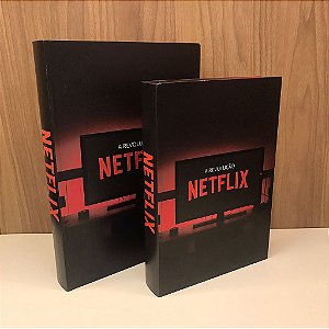 Caixa Livro Netflix M e G