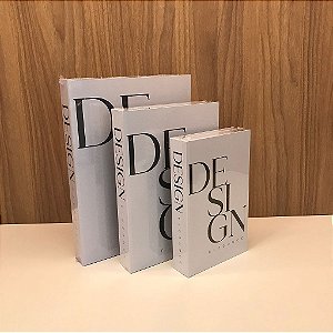 Caixa Livro Design P, M e G
