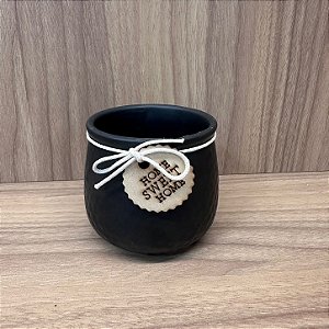 VASO DE CERAMICA 8,5X7CM C/FURO