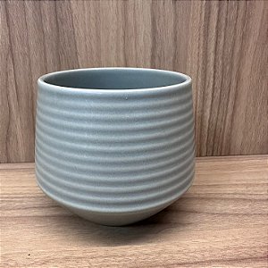 VASO DE CERAMICA 13X11CM S/FURO