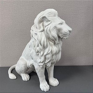 ESCULTURA LEAO EM POLIRESINA