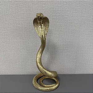 ESCULTURA SERPENTE EM POLIRESINA
