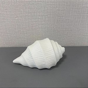 ESCULTURA CONCHA EM CERAMICA