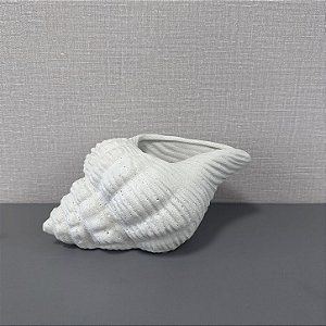 ESCULTURA CONCHA EM CERAMICA