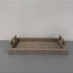 BANDEJA EM MDF COM REVESTIMENTO EM PU