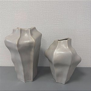 VASO EM CERAMICA G 36X26 CM M 30X26 CM