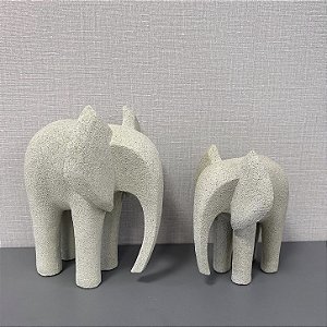 ESCULTURA ELEFANTE EM POLIRESINA G , M