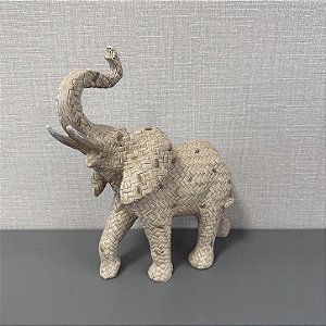 ESCULTURA ELEFANTE EM POLIRESINA G- M