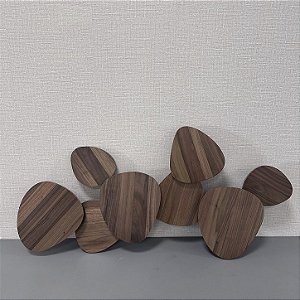 ADORNO DE PAREDE EM MDF 92X46X5CM
