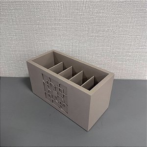 PORTA CONTROLE BEGE 20,5x11x9,5cm