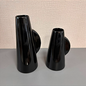 GARRAFA BERLIM PRETO G 31cm M 24cm
