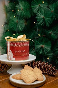 Biscoitos Amanteigados Casinhas Natal