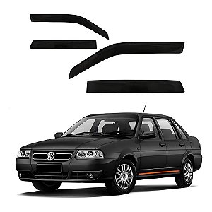 Calha de Chuva Automotiva VolksWagen Santana 4 Portas 1998