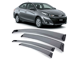 Calha de Chuva Automotiva Toyota Yaris Sedan