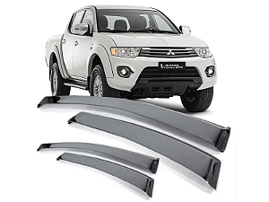 Calha de Chuva Automotiva Mitsubishi  L200 Triton 2008/2015
