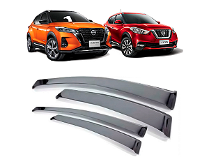 Calha de Chuva Automotiva Nissan Kicks 17/