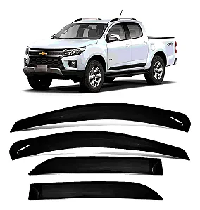 Calha de Chuva Automotiva Chevrolet S10 Cabine Dupla 2012/