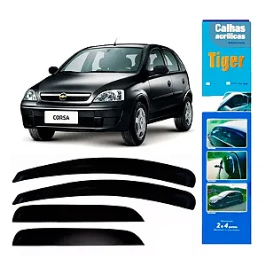 Calha de Chuva Automotiva Corsa G2 4 Portas