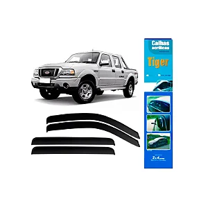 Calha de Chuva Automotiva Ford Ranger Cabine Dupla 94/12