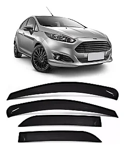 Calha de Chuva Automotiva Ford New Fiesta Hatch